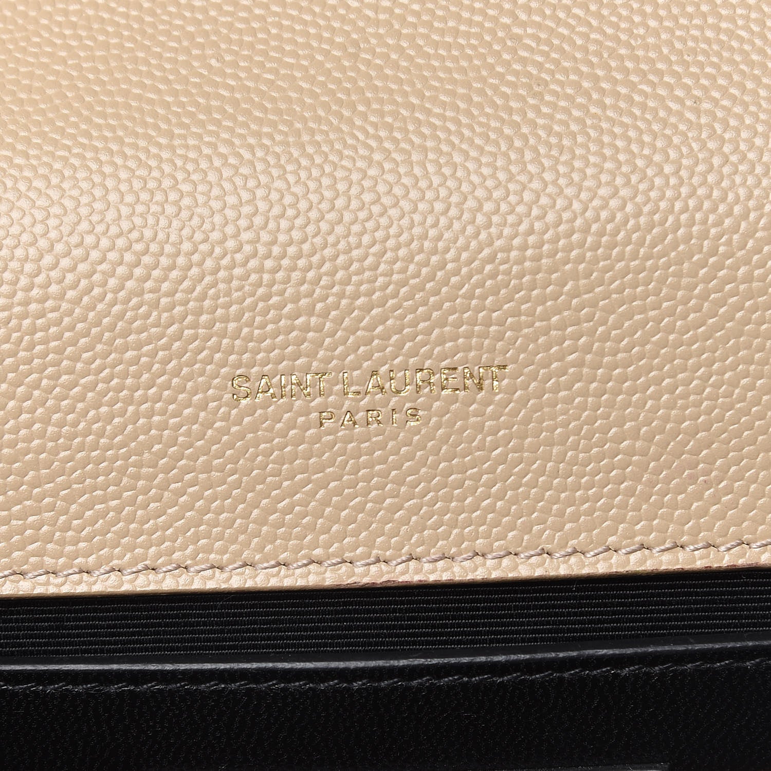 Saint Laurent Grain De Poudre Small Monogram Kate Satchel Nude Powder 6 of 14