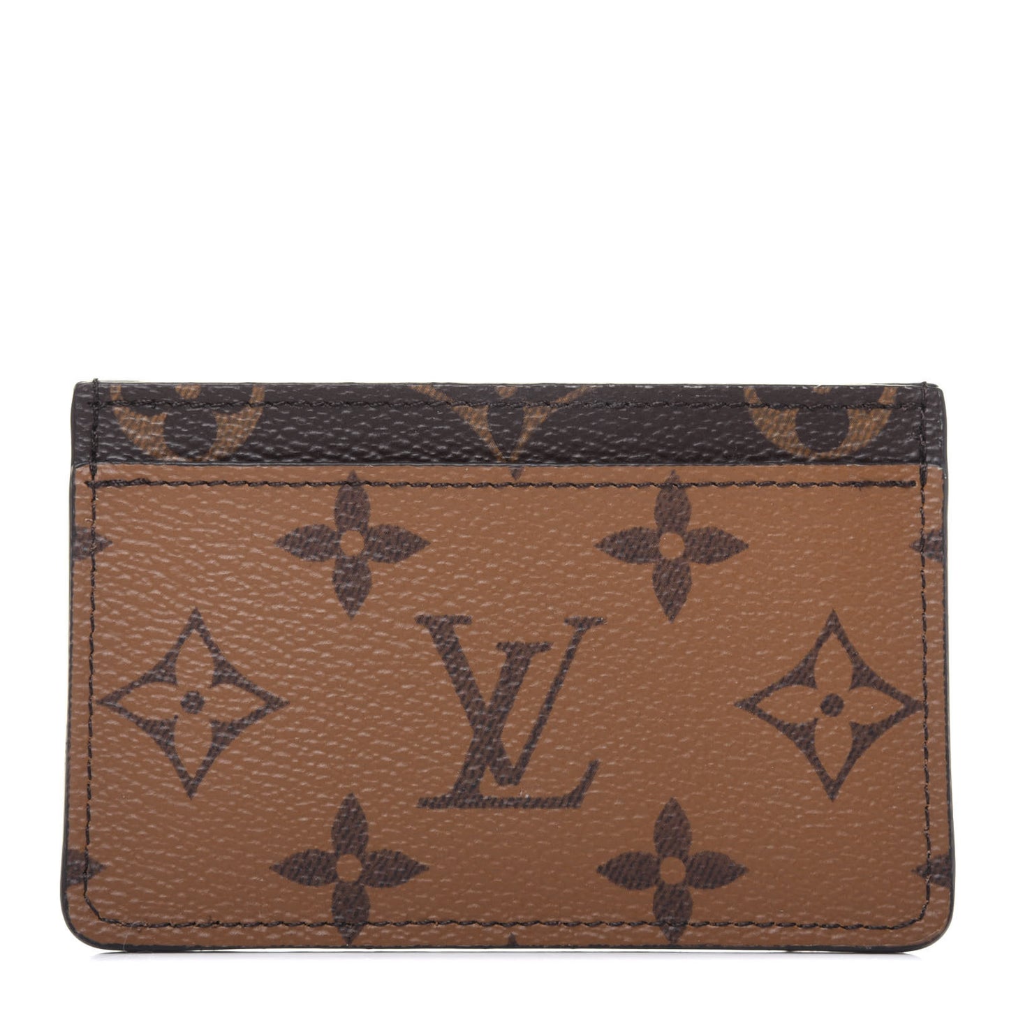 Reverse Monogram Card Holder