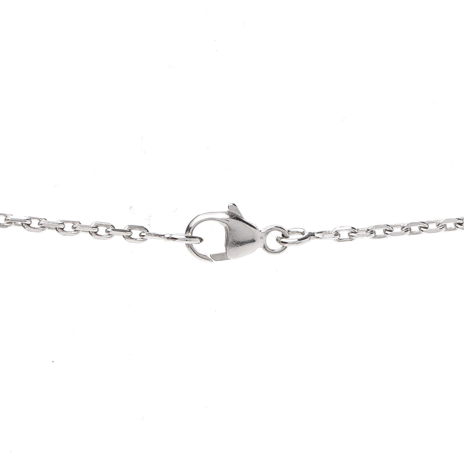 Hermes Swift O'Maillon Pendant Necklace Bleu Nuit 7 of 8