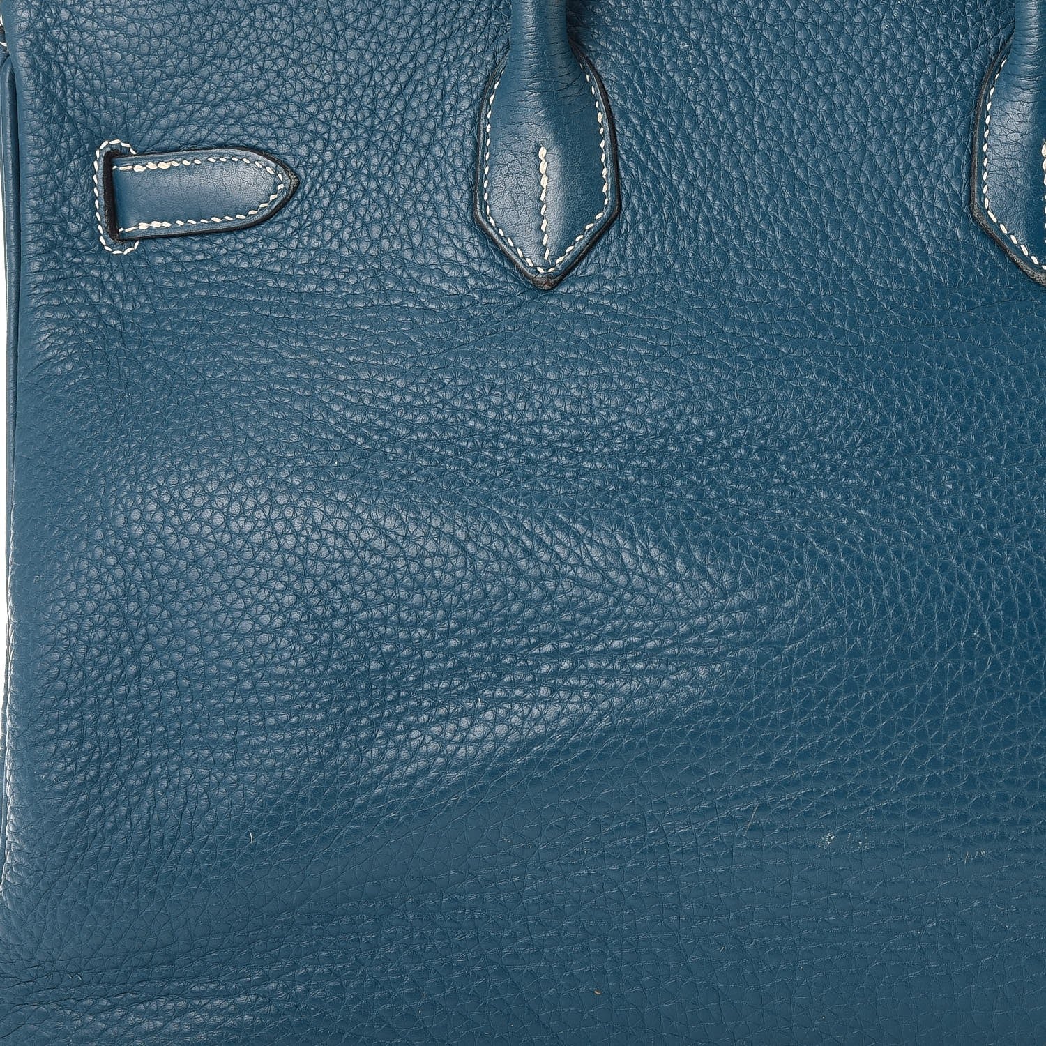 Hermes Taurillon Clemence Birkin 35 Bleu Thalassa 45 of 56