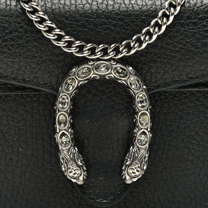 Gucci Calfskin Super Mini Dionysus Shoulder Bag Black 7 of 9