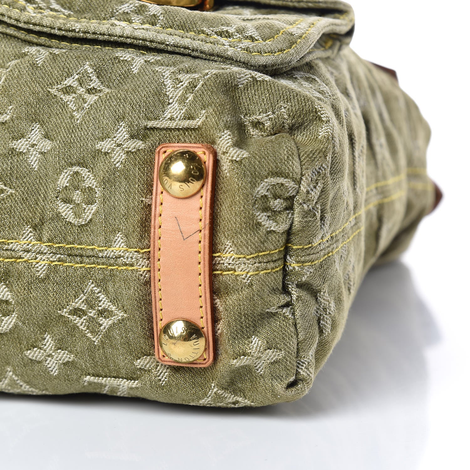 Louis Vuitton Denim Baggy GM Lichen 9 of 11