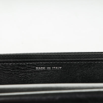 Chanel Lambskin Quilted Boy Wallet On Chain WOC Black 6 of 7