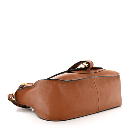 Chloe Calfskin Medium Marcie Satchel Tan 4 of 12