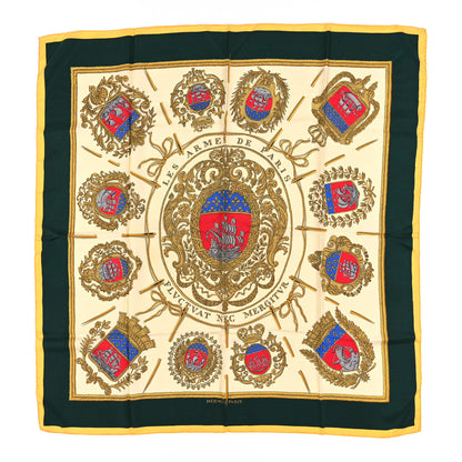 Hermes Silk Les Armes de Paris Scarf 90 1 of 3