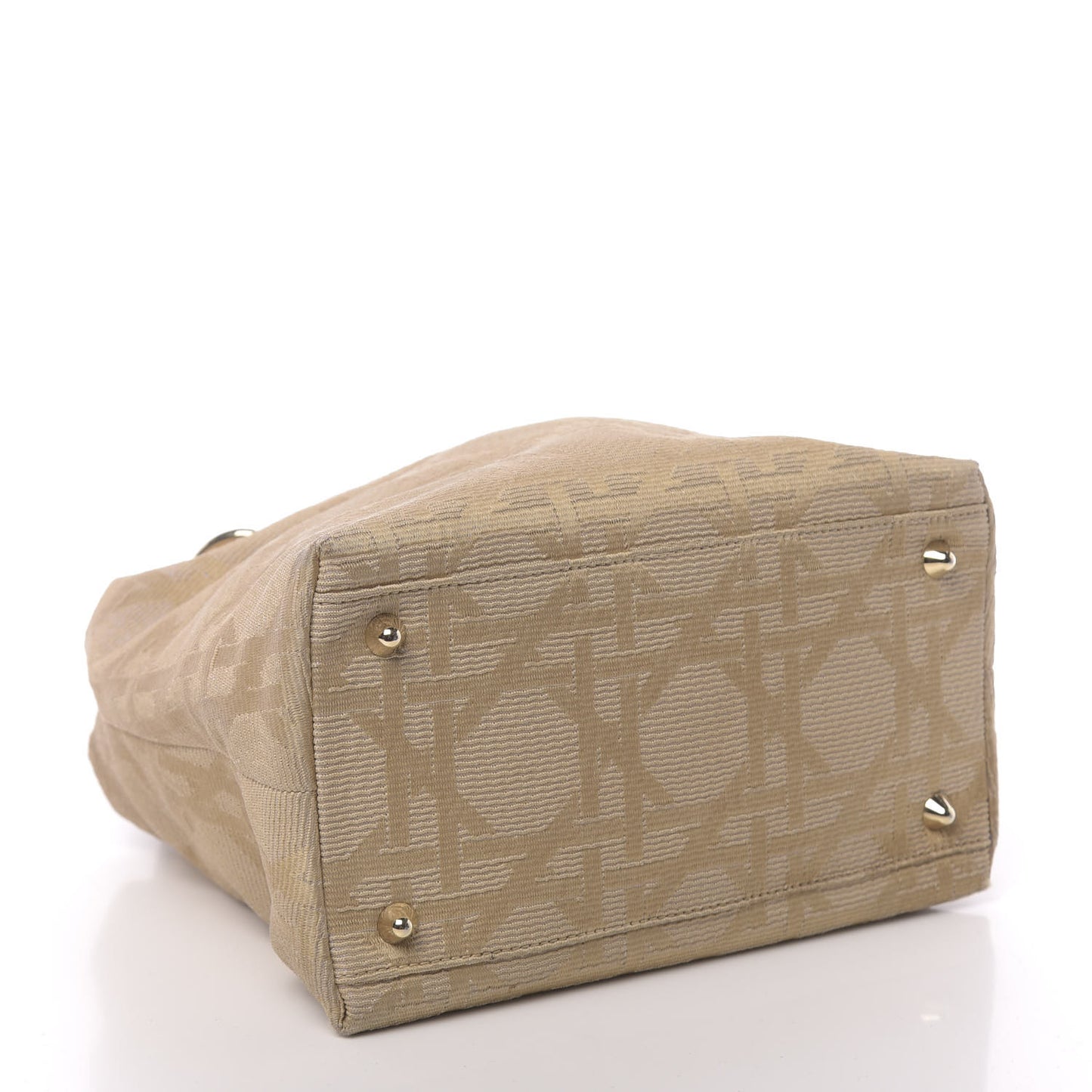 Canvas Cannage Small Soft Lady Dior Shopping Tote Beige