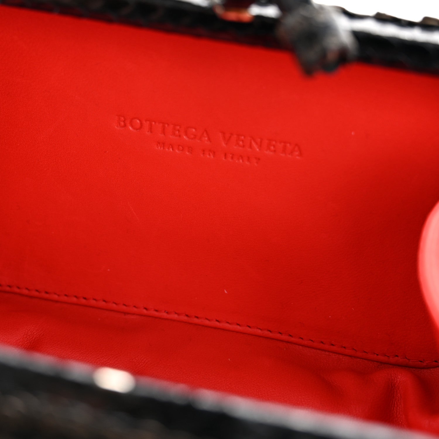 Bottega Veneta Impero Ayers Knot Clutch Black 7 of 9