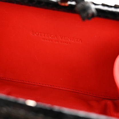 Bottega Veneta Impero Ayers Knot Clutch Black 7 of 9