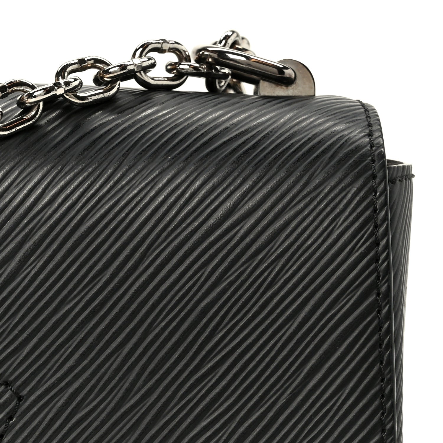 Louis Vuitton Epi Twist Shoulder Bag MM Black 9 of 11