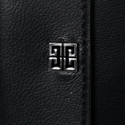 Givenchy Lambskin Logo Embossed 4G High Frequency Card Case Black 10 of 12