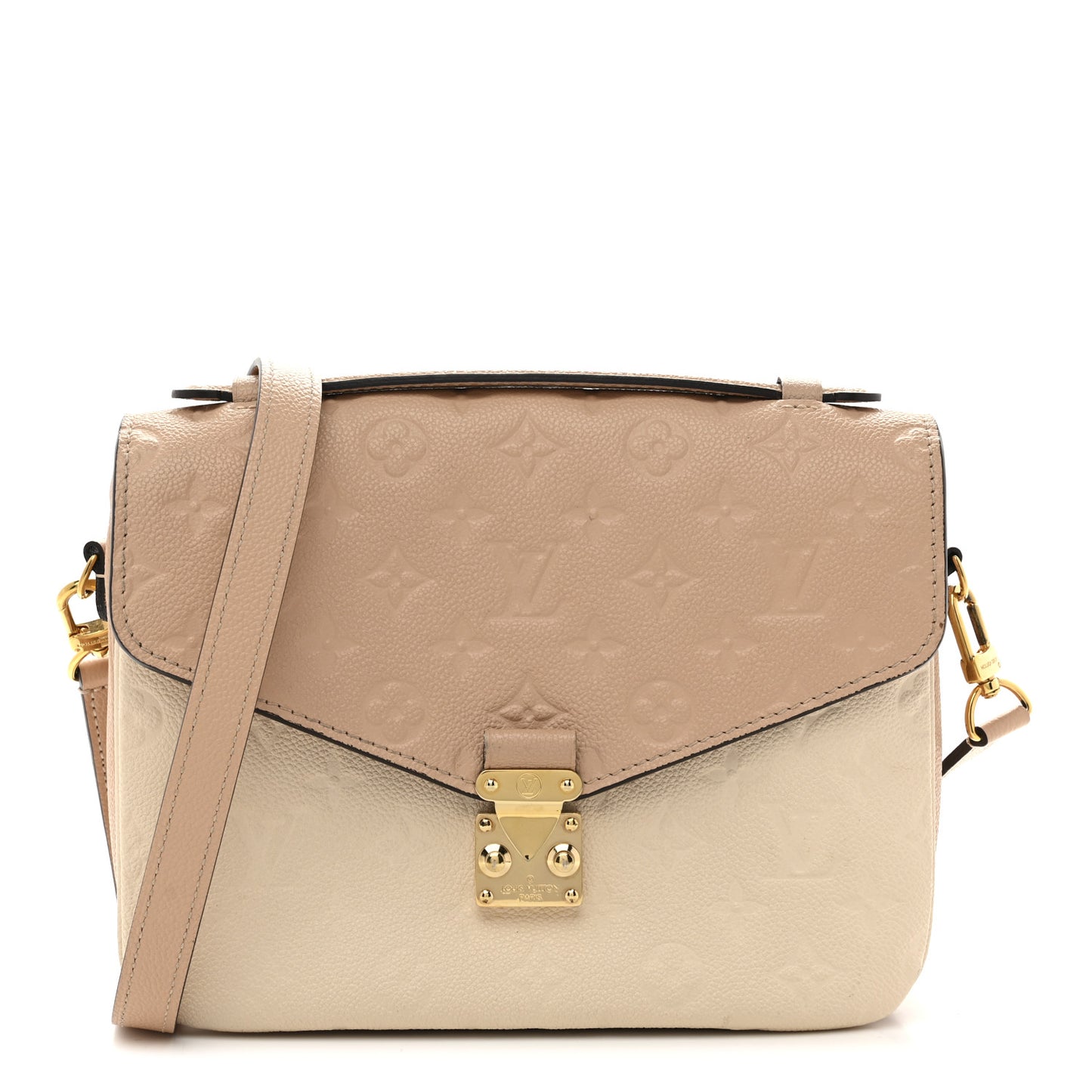 Empreinte Pochette Metis Beige Rose Creme