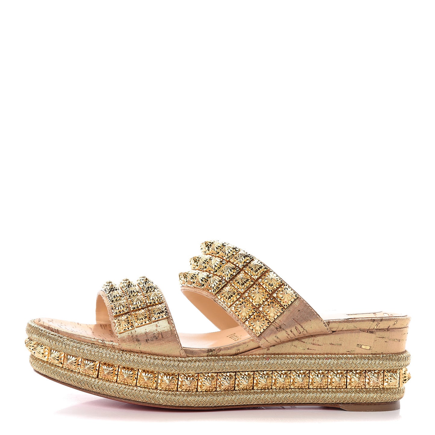 Liege Pepite 60 Platform Sandals 36 Version Gold