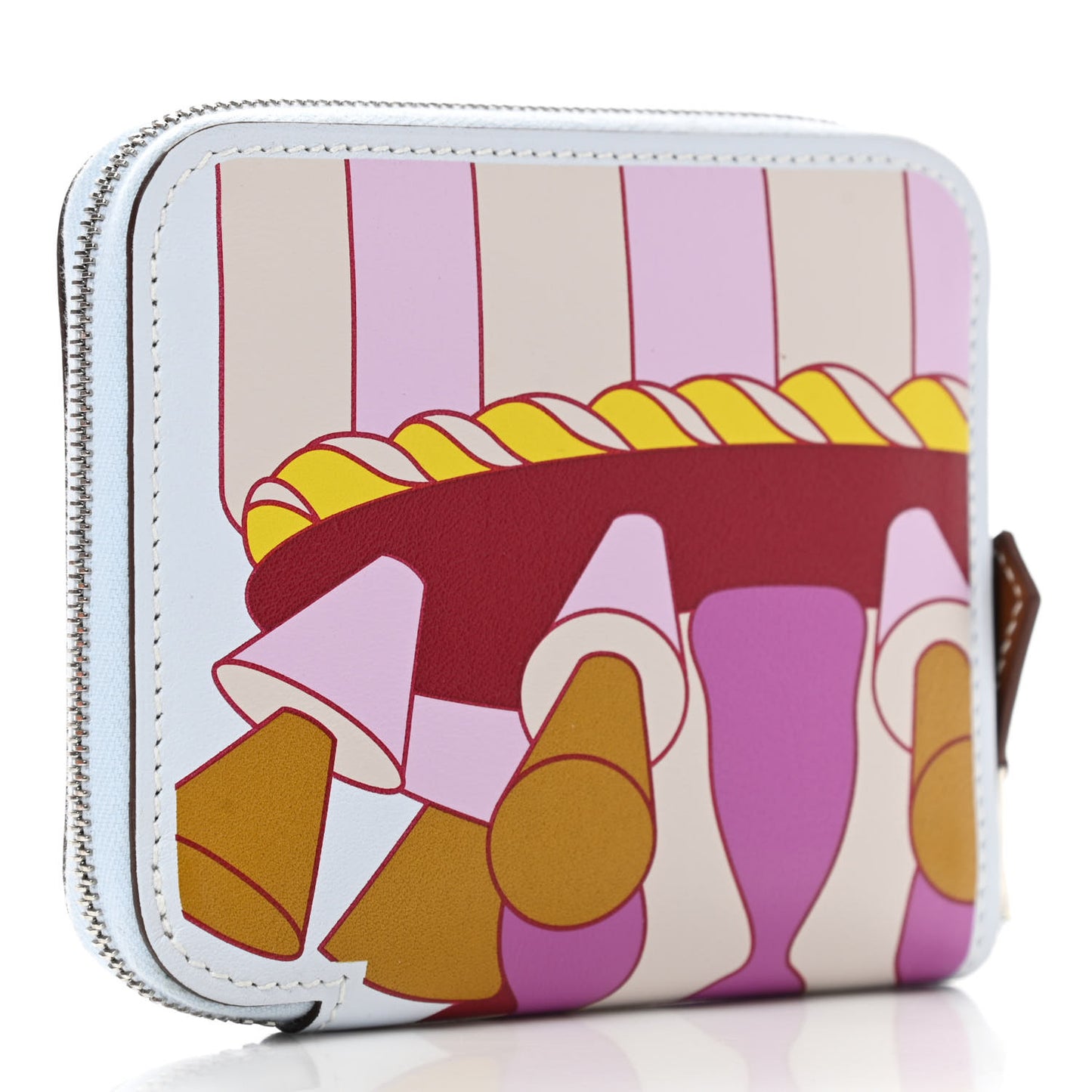 Swift La Patisserie Francaise Silk'in Compact Wallet Bleu Brume