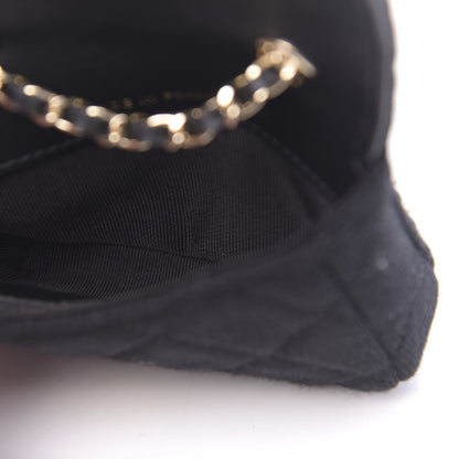 Chanel Jersey Quilted Belt Bag Black 5 of 12