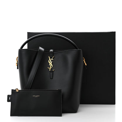 Saint Laurent Shiny Calfskin Le 37 Bucket Bag Black 12 of 12