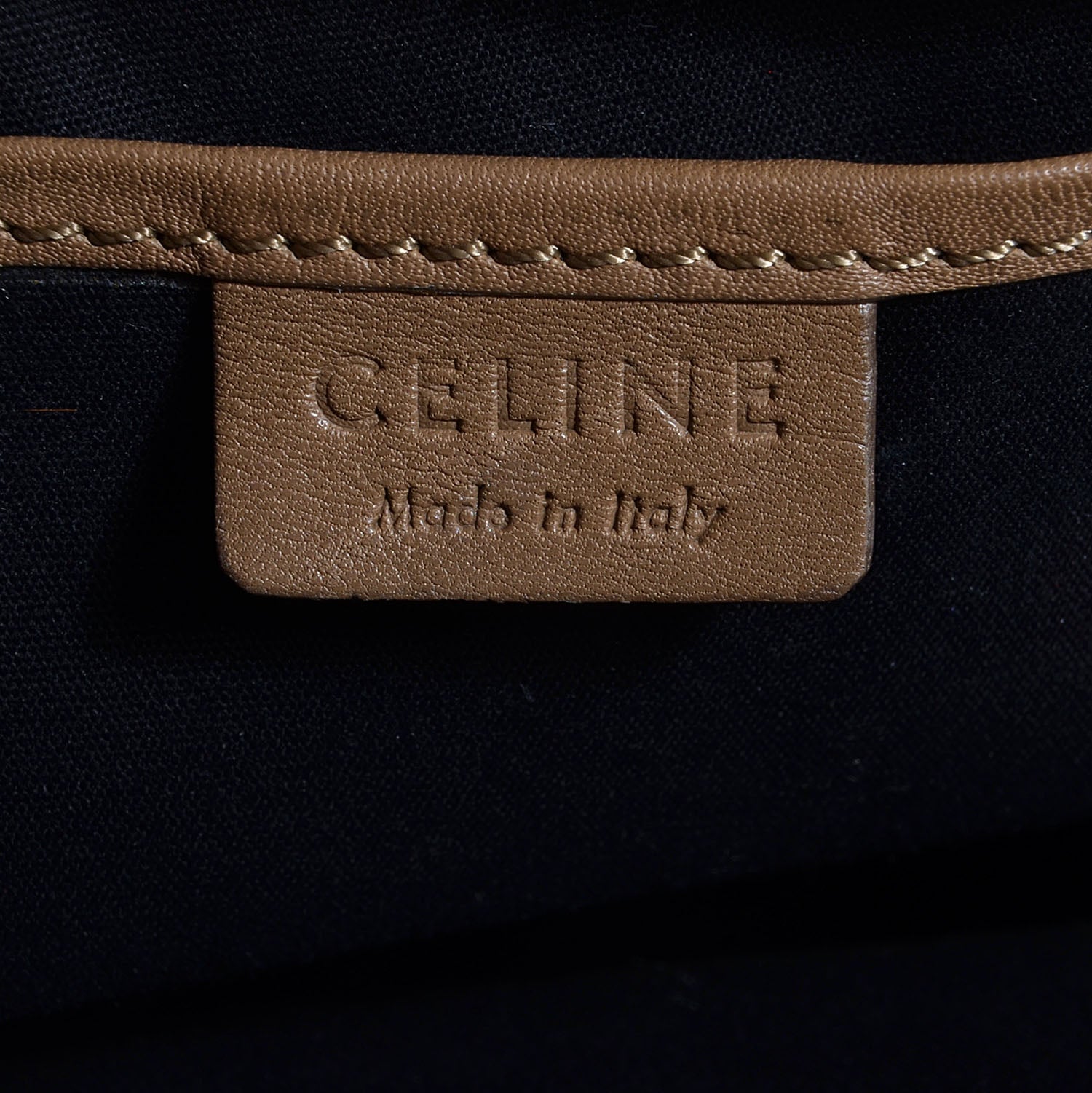 Celine Smooth Calfskin Nano Luggage Camel 6 of 8