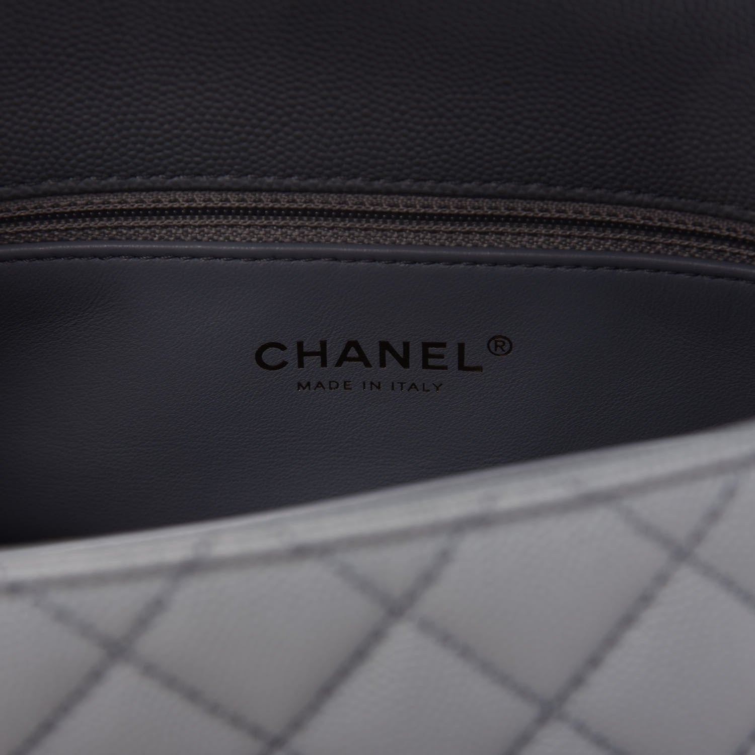 Chanel Caviar Lizard Quilted Mini Coco Handle Flap Light Blue 8 of 11