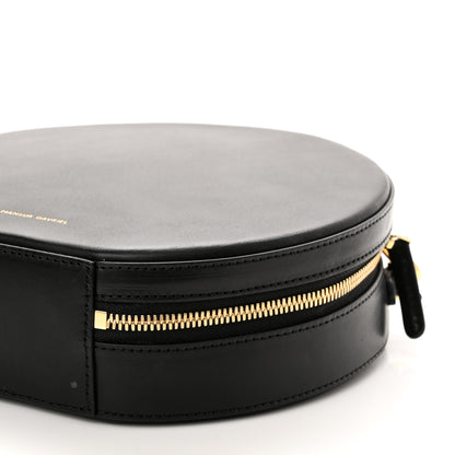 Mansur Gavriel Calfskin Circle Crossbody Bag Black 9 of 10