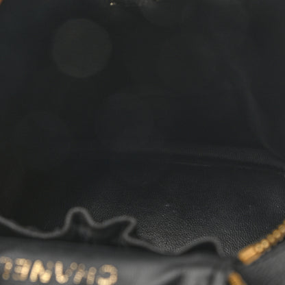 Chanel Caviar Vanity Cosmetic Case Black 9 of 11