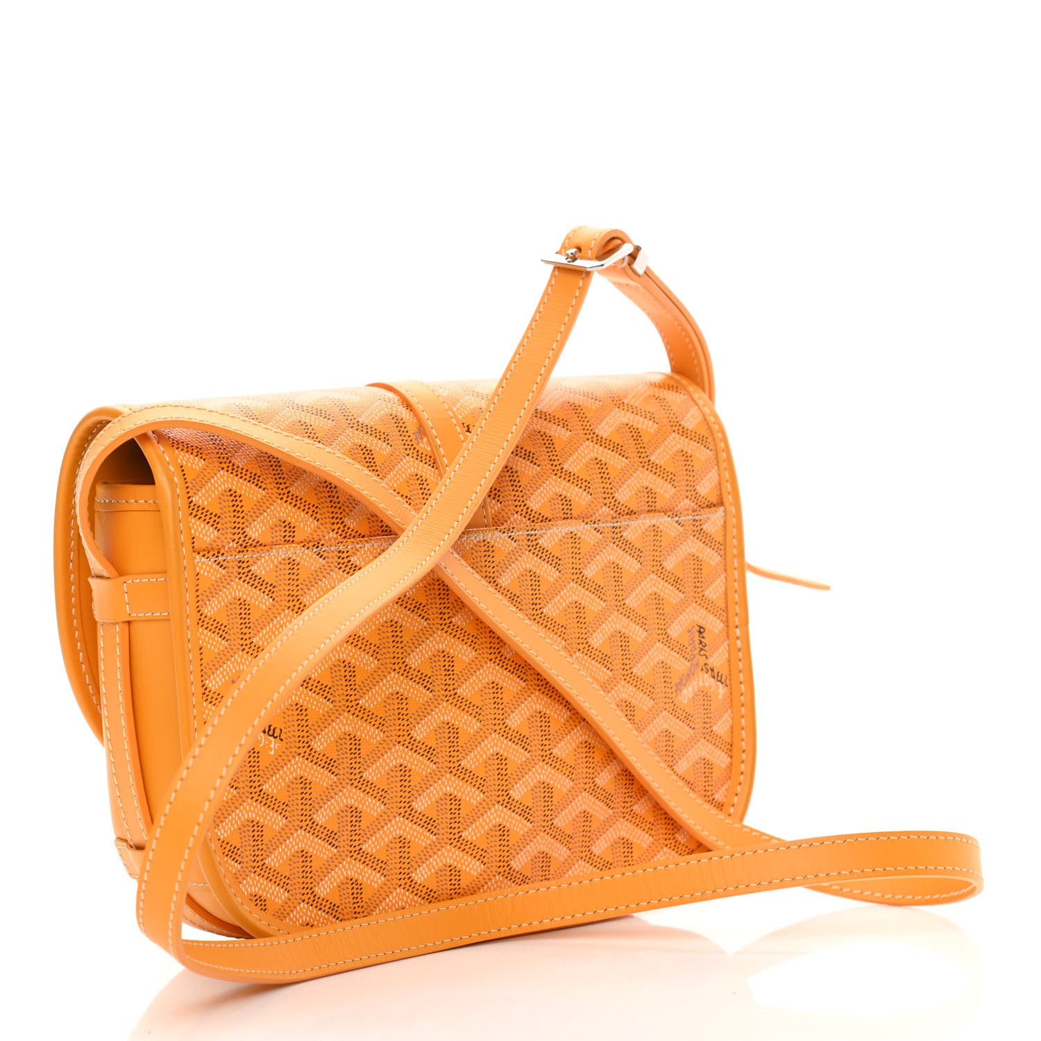 Goyard Goyardine Belvedere II PM Messenger Bag Yellow 3 of 14