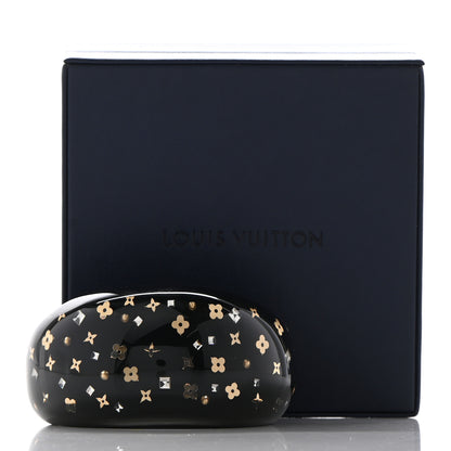 Louis Vuitton Resin Swarovski Inclusion Cuff M Black 5 of 5