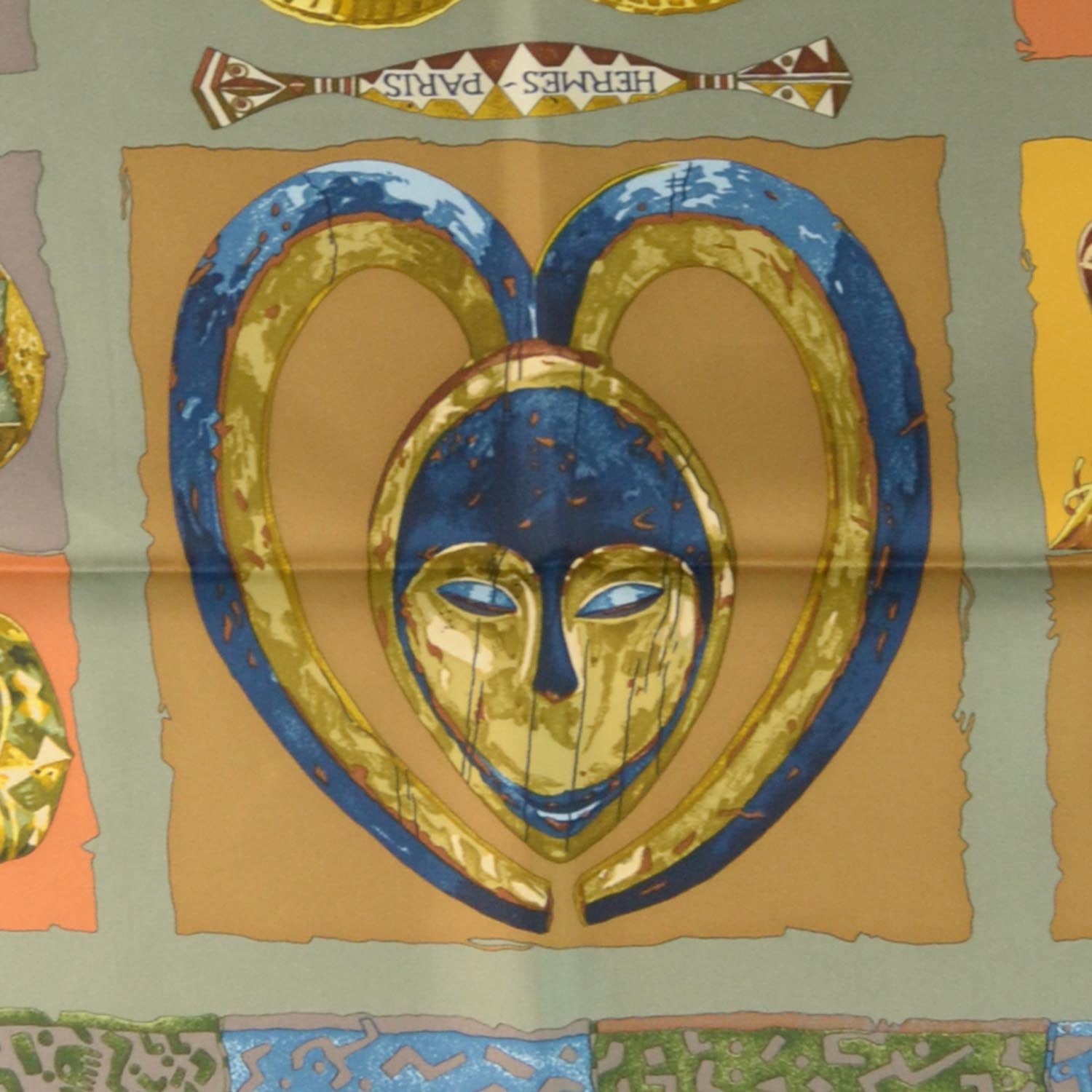 Hermes Silk Persona Scarf 90 1 of 6