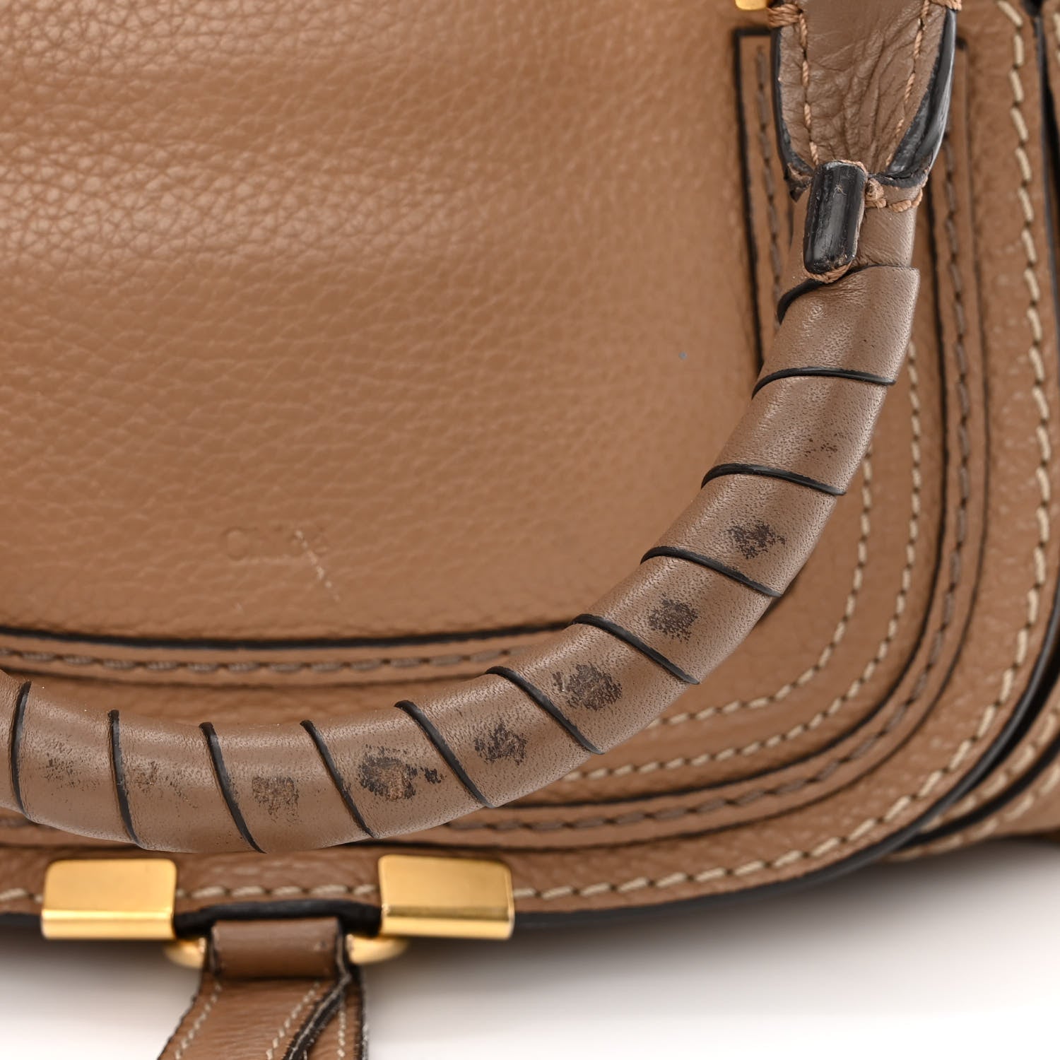 Chloe Calfskin Mini Marcie Satchel Nut 11 of 23