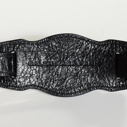 Balenciaga Agneau Arena Classic Hardware M Bracelet Black 5 of 6