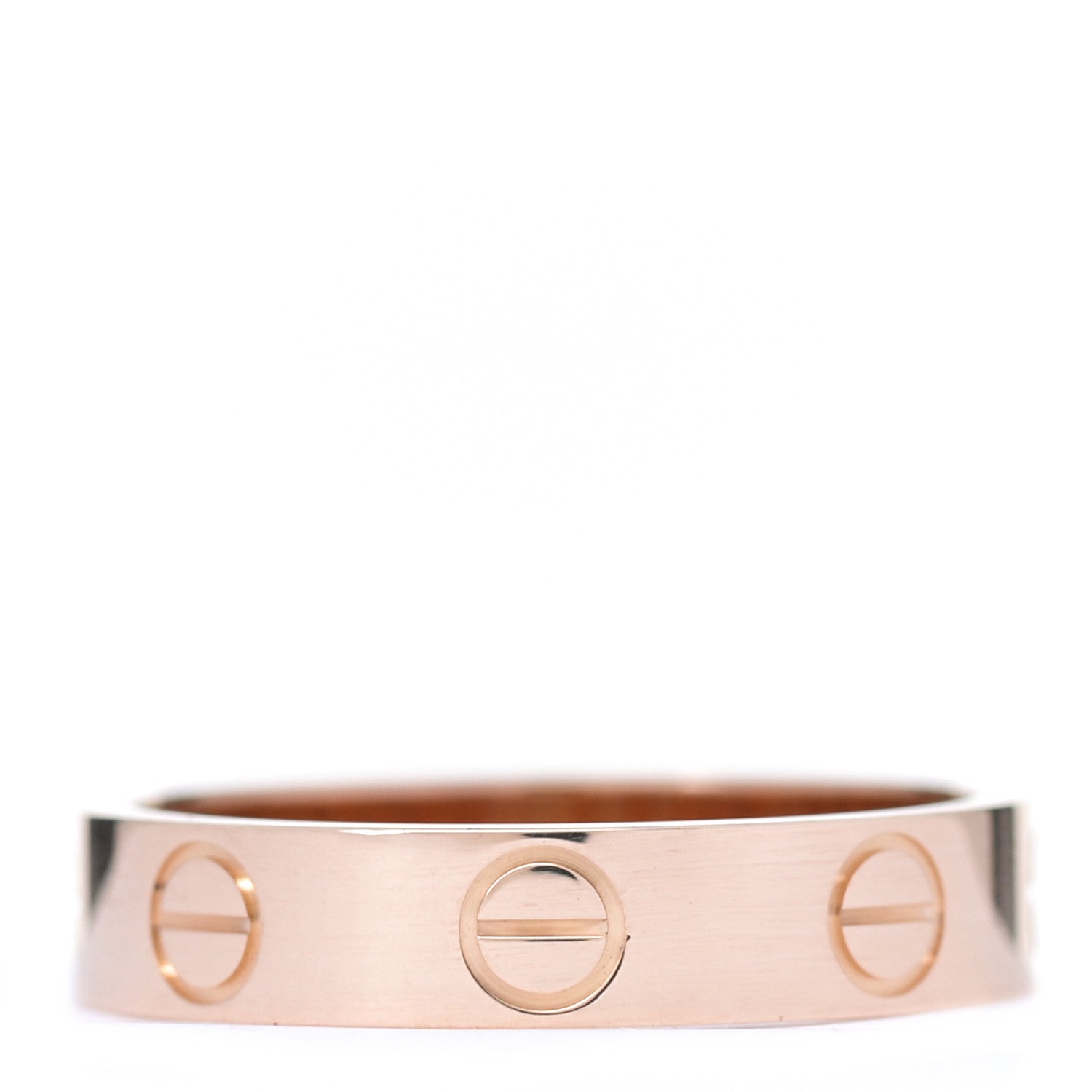 Cartier 18K Pink Gold 3.5mm LOVE Wedding Band Ring 47 4 3 of 5