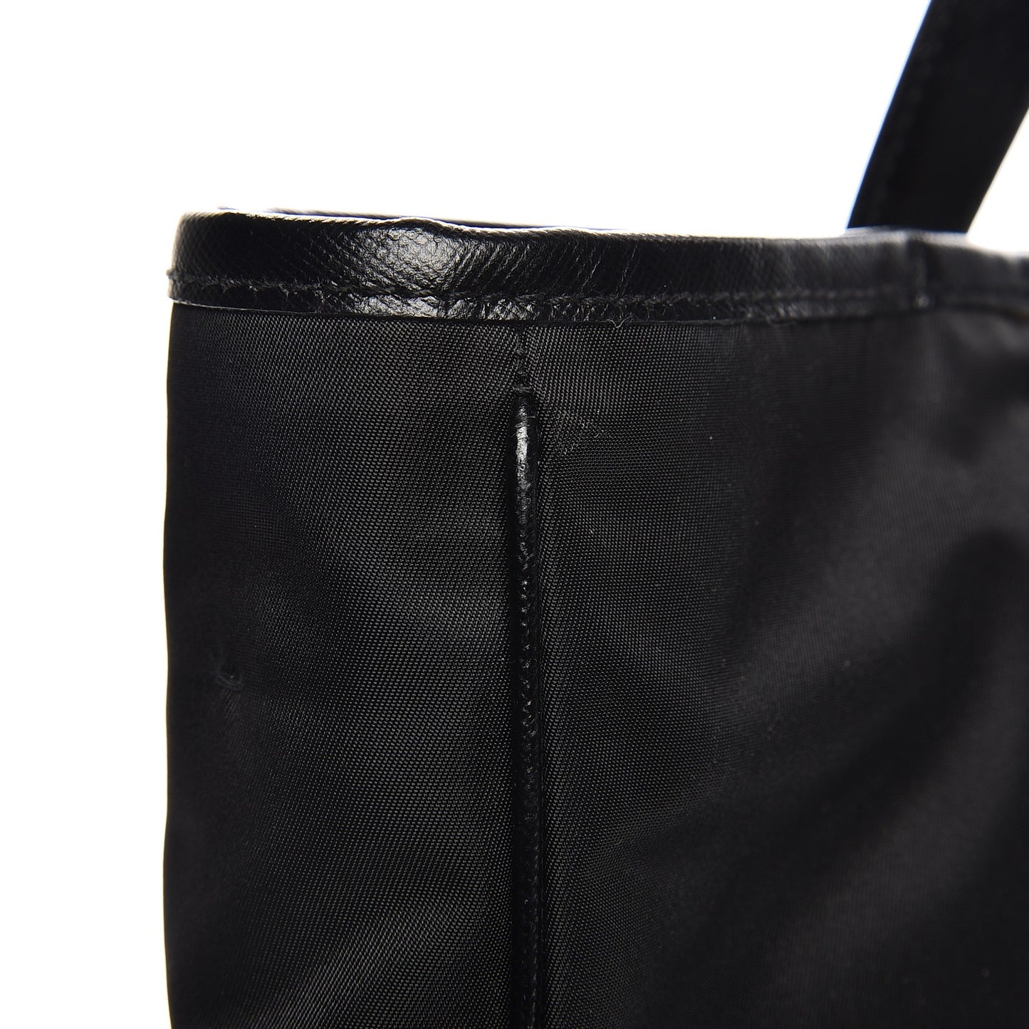 Tessuto Nylon Oro Tote Nero Black
