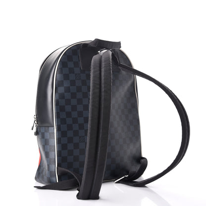 Louis Vuitton Damier Cobalt Latitude America's Cup Regatta Josh Backpack 3 of 12