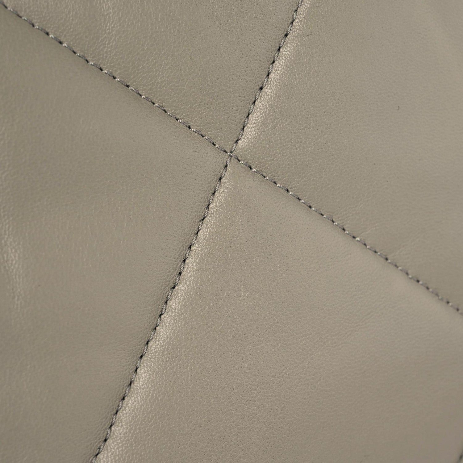 Chanel Lambskin Quilted Maxi Chanel 19 Flap Grey 12 of 12
