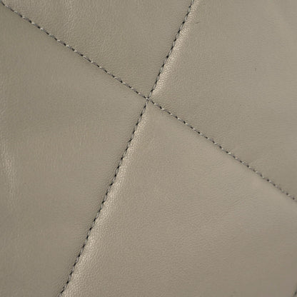 Chanel Lambskin Quilted Maxi Chanel 19 Flap Grey 12 of 12