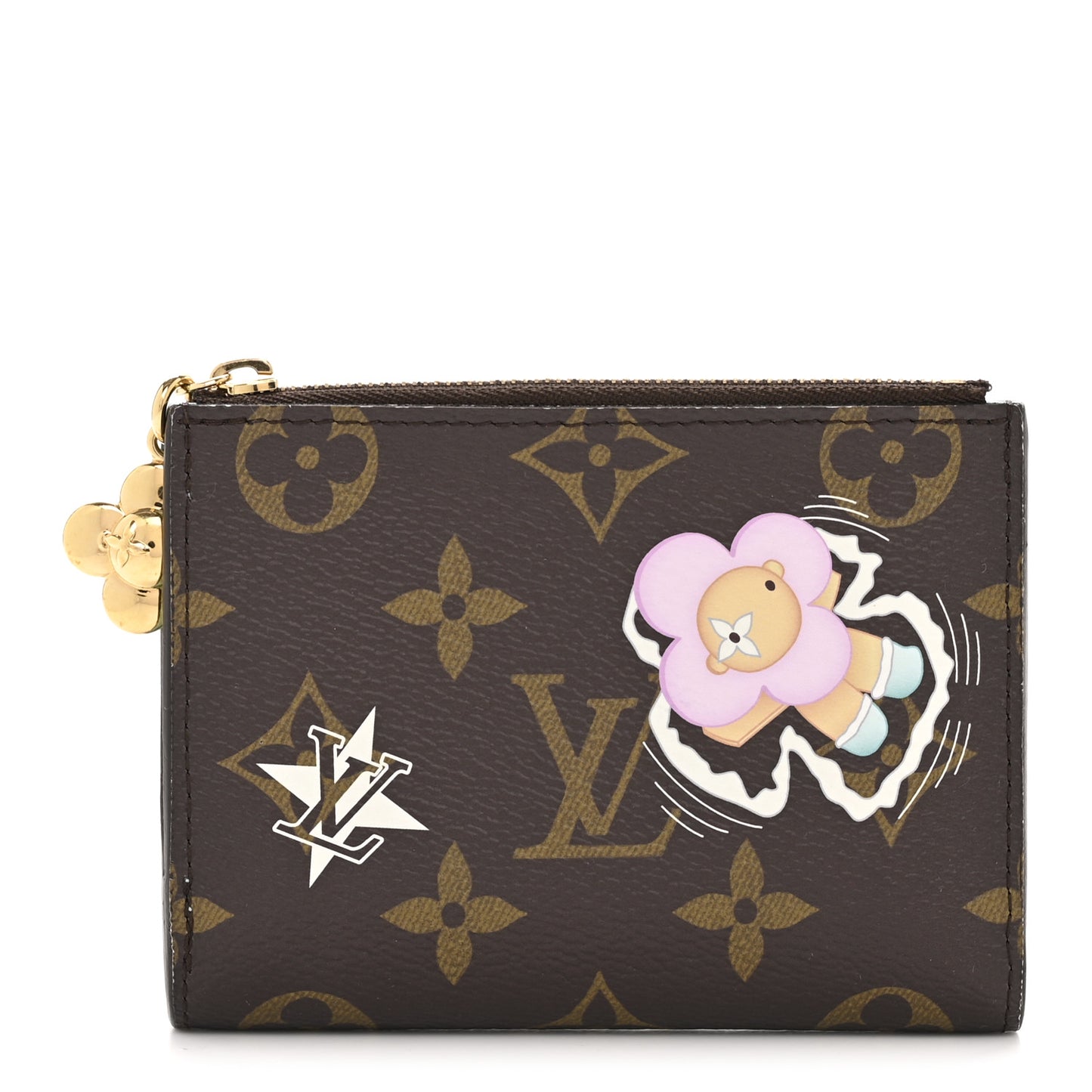 Monogram Snow Show Lisa Wallet Azur Frost