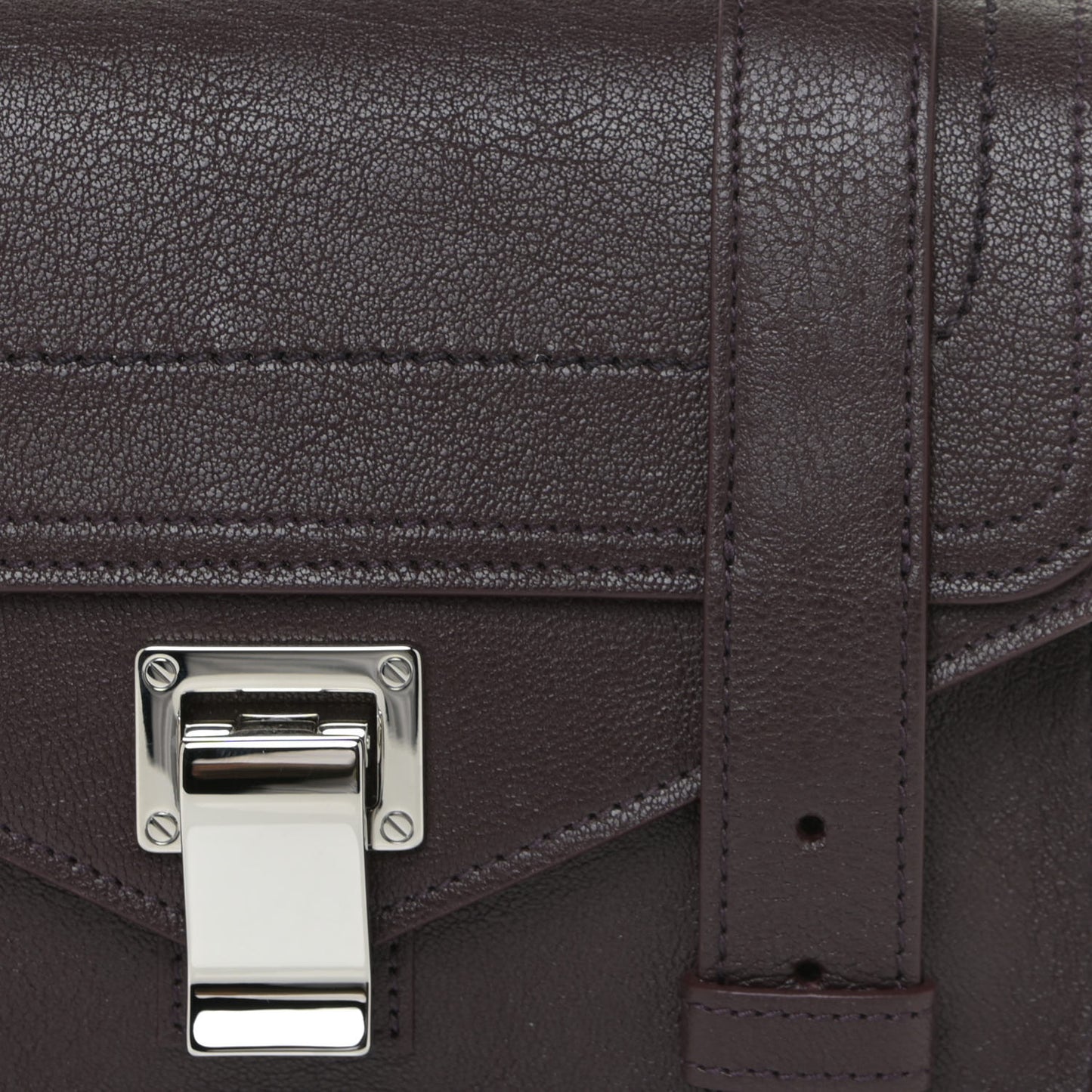 Lambskin PS1 Mini Crossbody Chocolate Plum