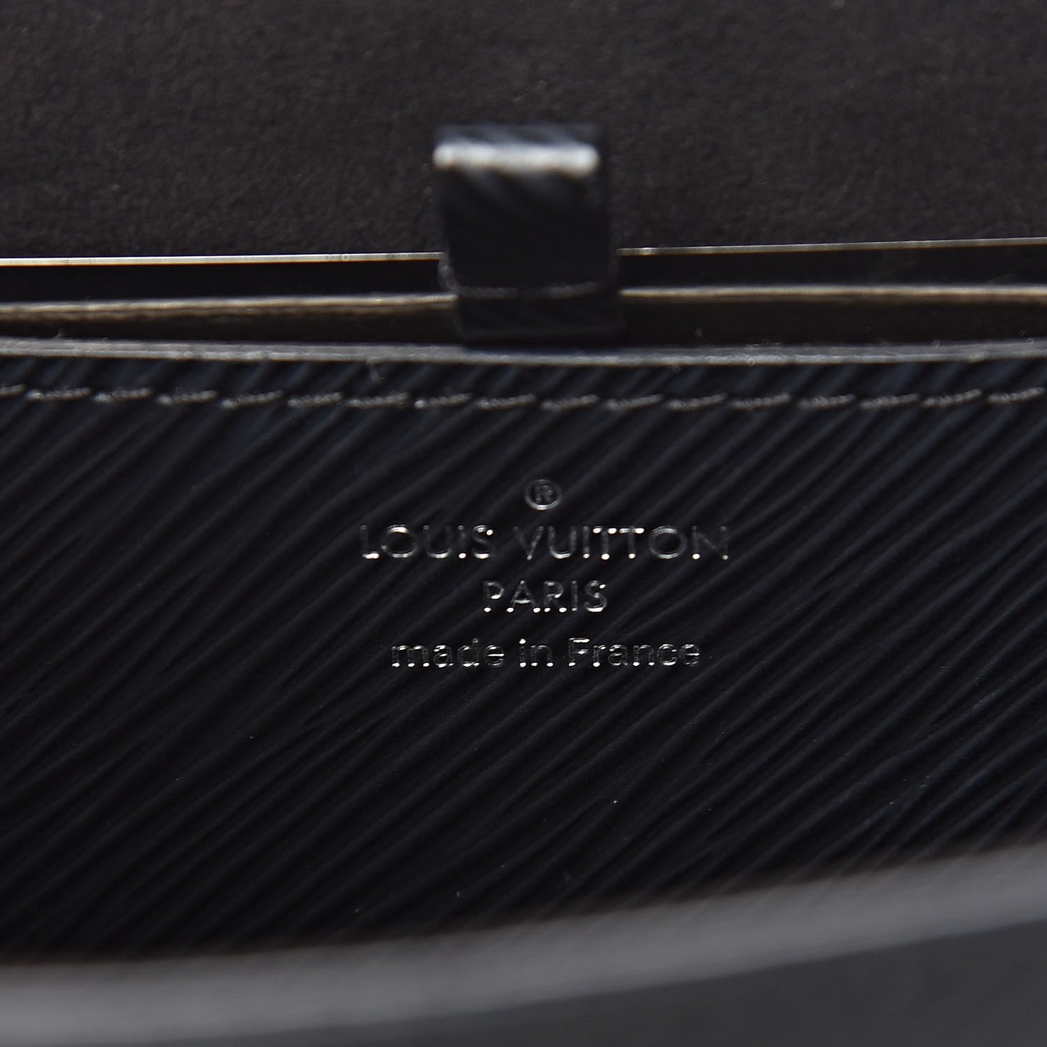 Louis Vuitton Epi Twist Shoulder Bag MM Black 6 of 16
