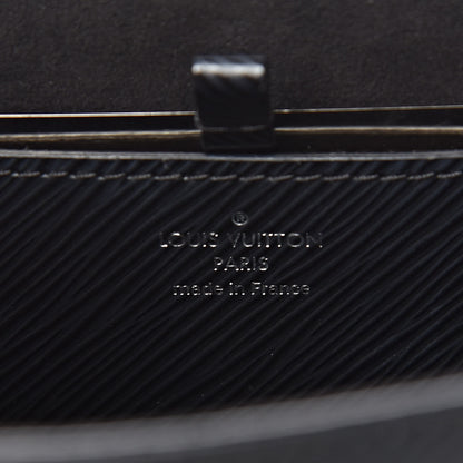 Louis Vuitton Epi Twist Shoulder Bag MM Black 6 of 16