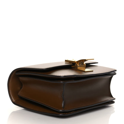 Celine Smooth Calfskin Small Classic Box Flap Bag Camel 4 of 9