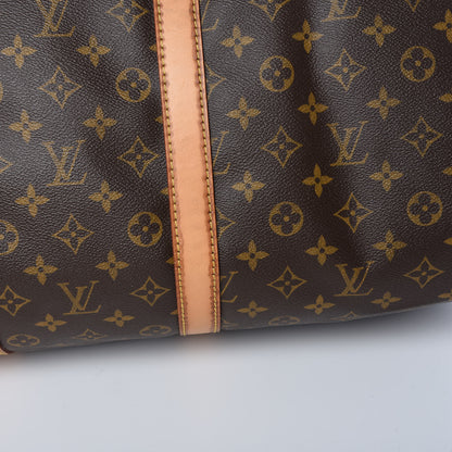 Louis Vuitton Monogram Keepall Bandouliere 55 14 of 21