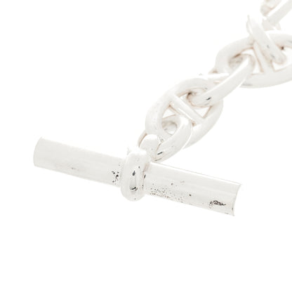 Hermes Sterling Silver TGM Chaine d'Ancre Bracelet 3 of 4