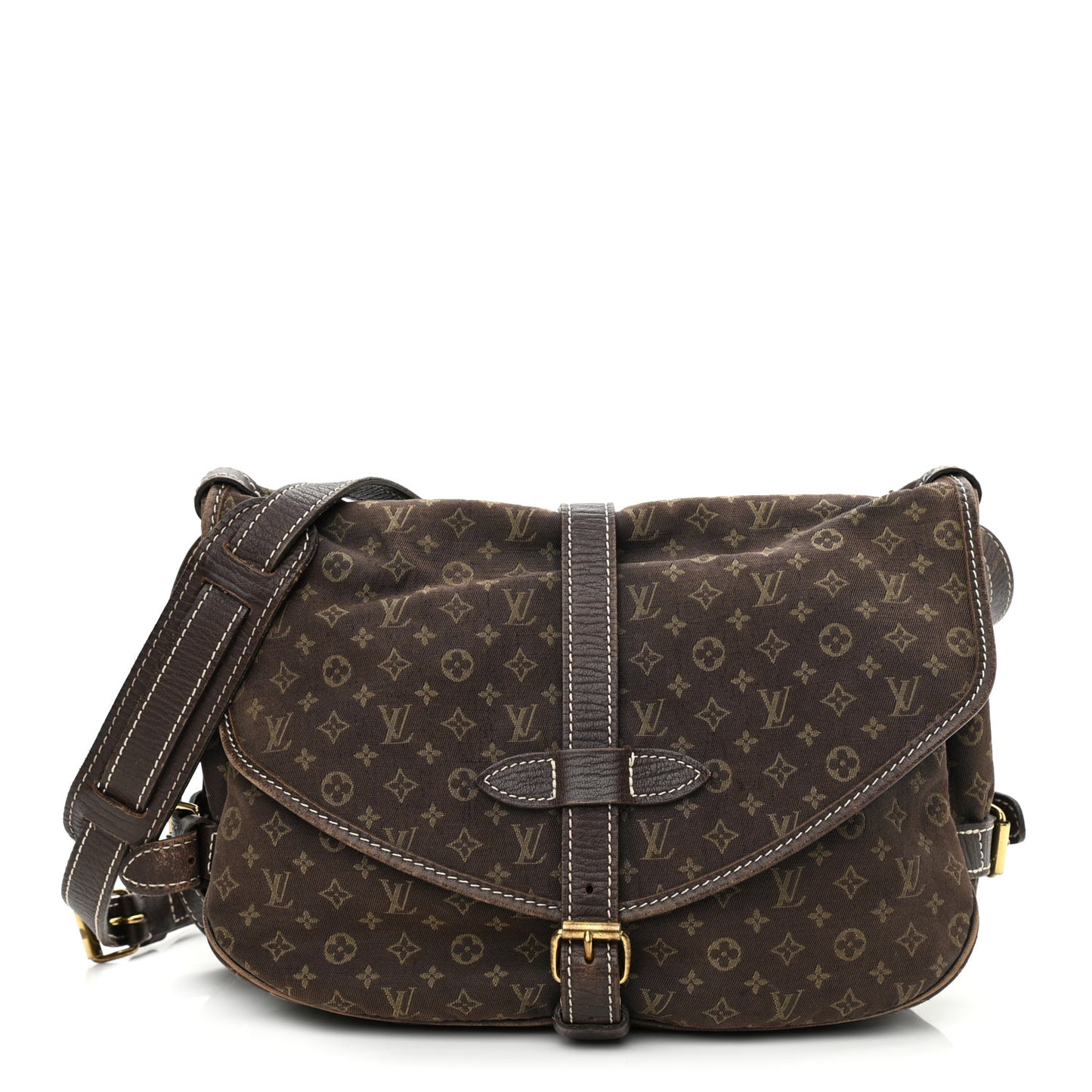 Monogram Mini Lin Saumur Ebene