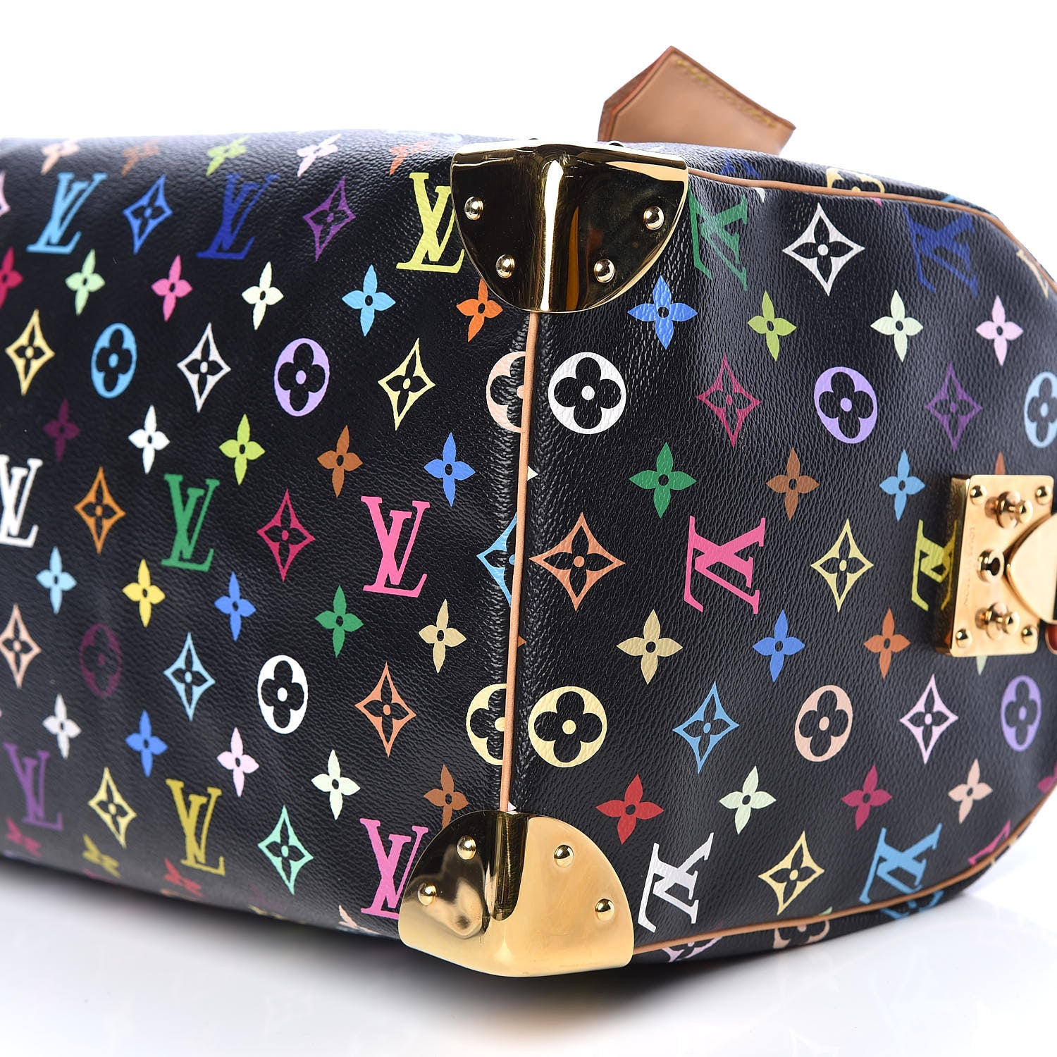 Louis Vuitton Monogram Multicolor Speedy 40 Black 9 of 13