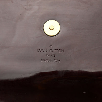 Louis Vuitton Patent Sobe Clutch Rouge Fauviste 7 of 11