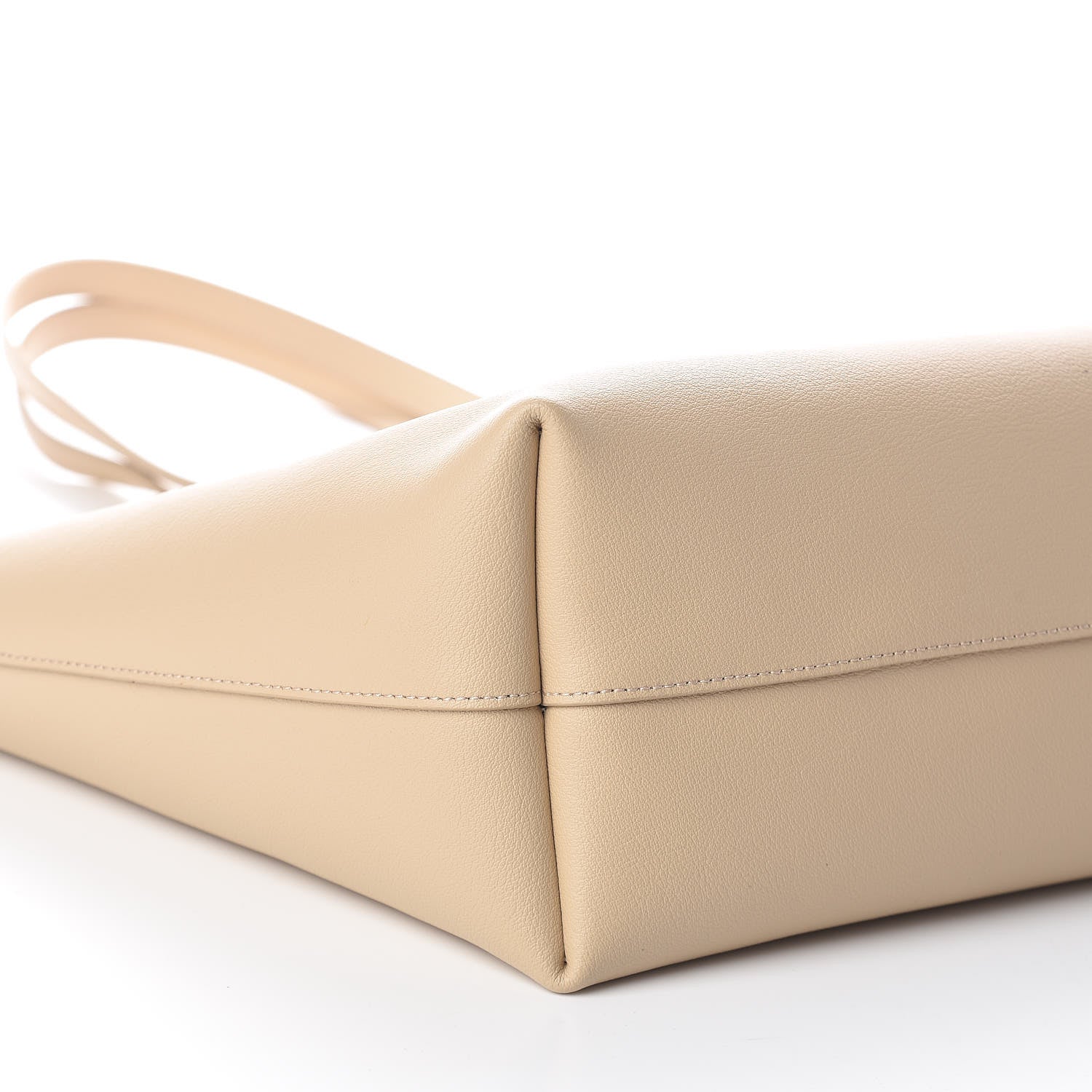 Saint Laurent Calfskin Large Shopping Tote Nude Powder 8 of 9
