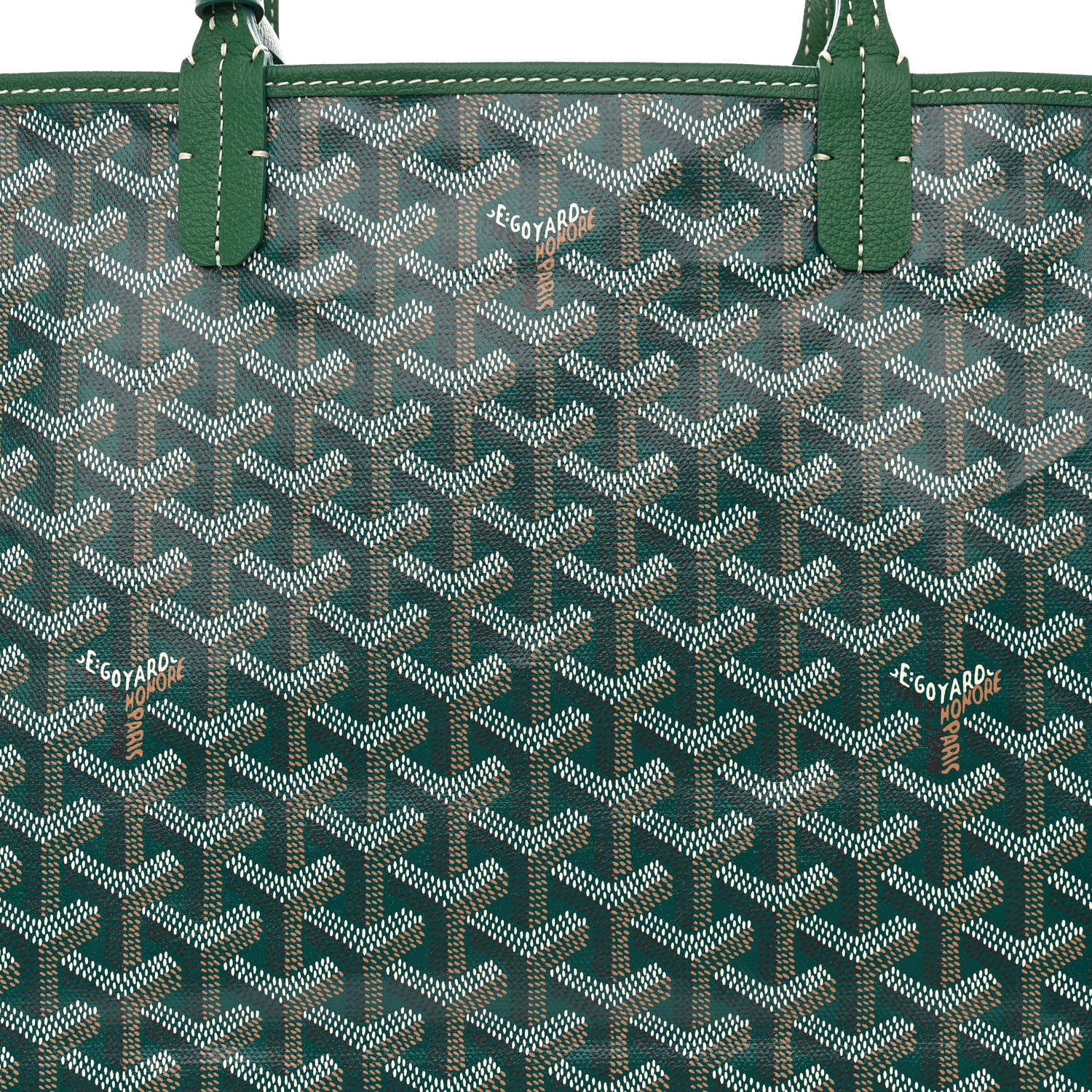 Goyard Goyardine Saint Louis PM Green 10 of 12