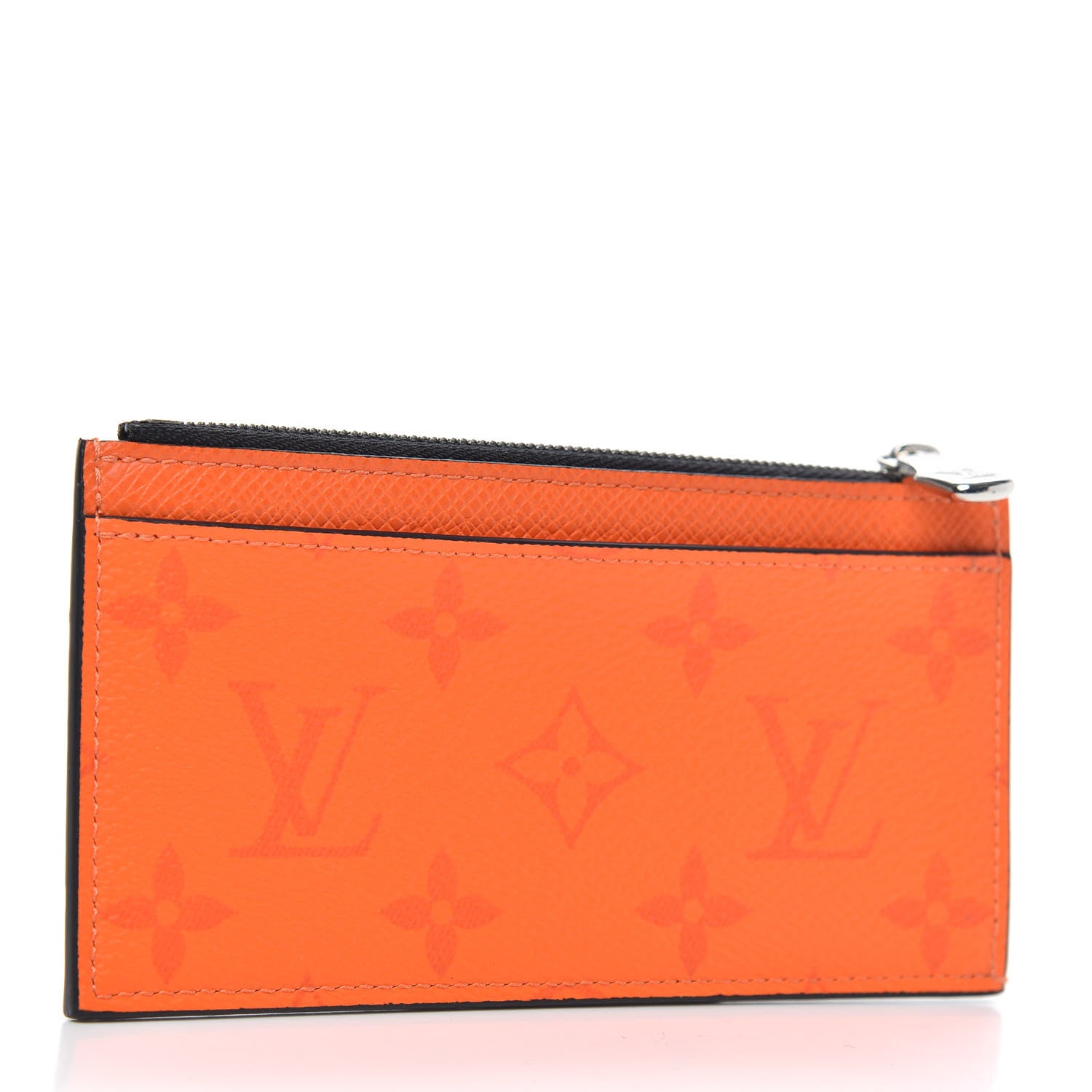 Louis Vuitton Taigarama Coin Card Holder Orange 3 of 7