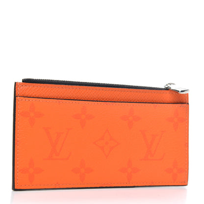 Louis Vuitton Taigarama Coin Card Holder Orange 3 of 7