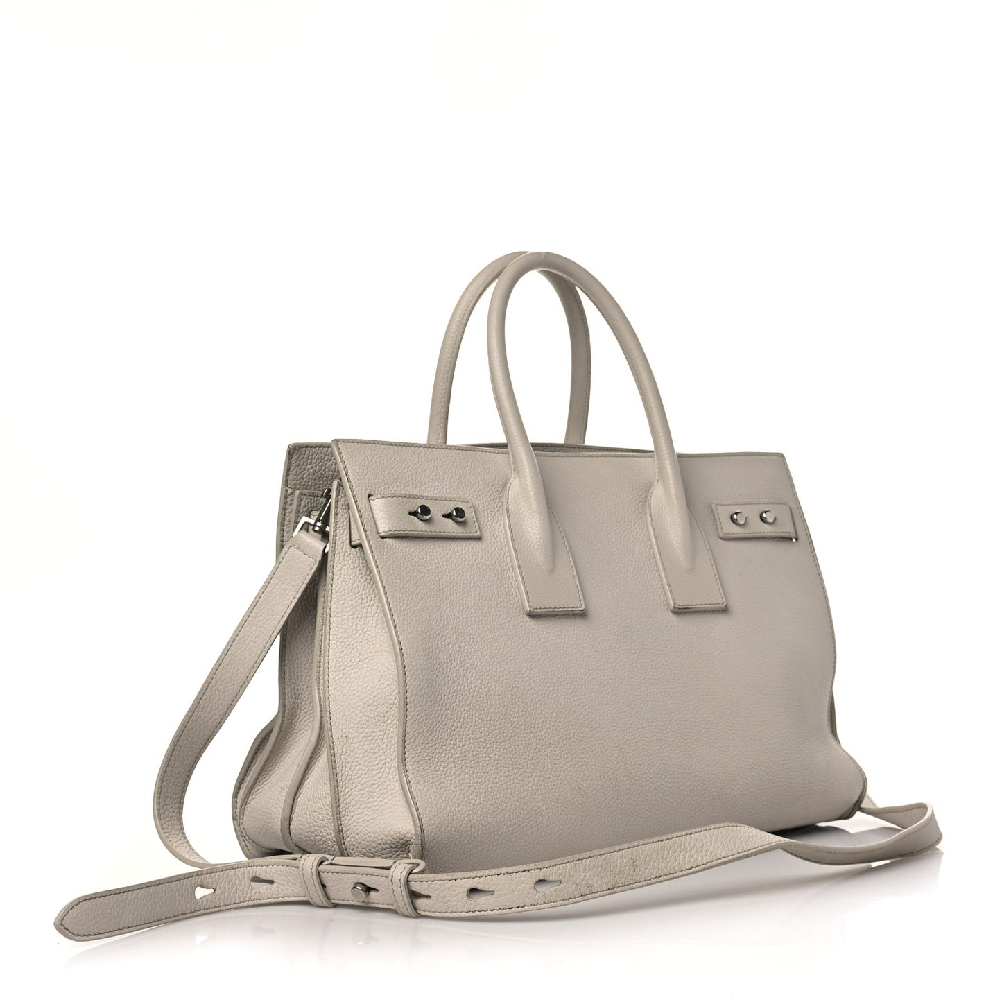 Grained Calfskin Small Supple Sac De Jour Nude