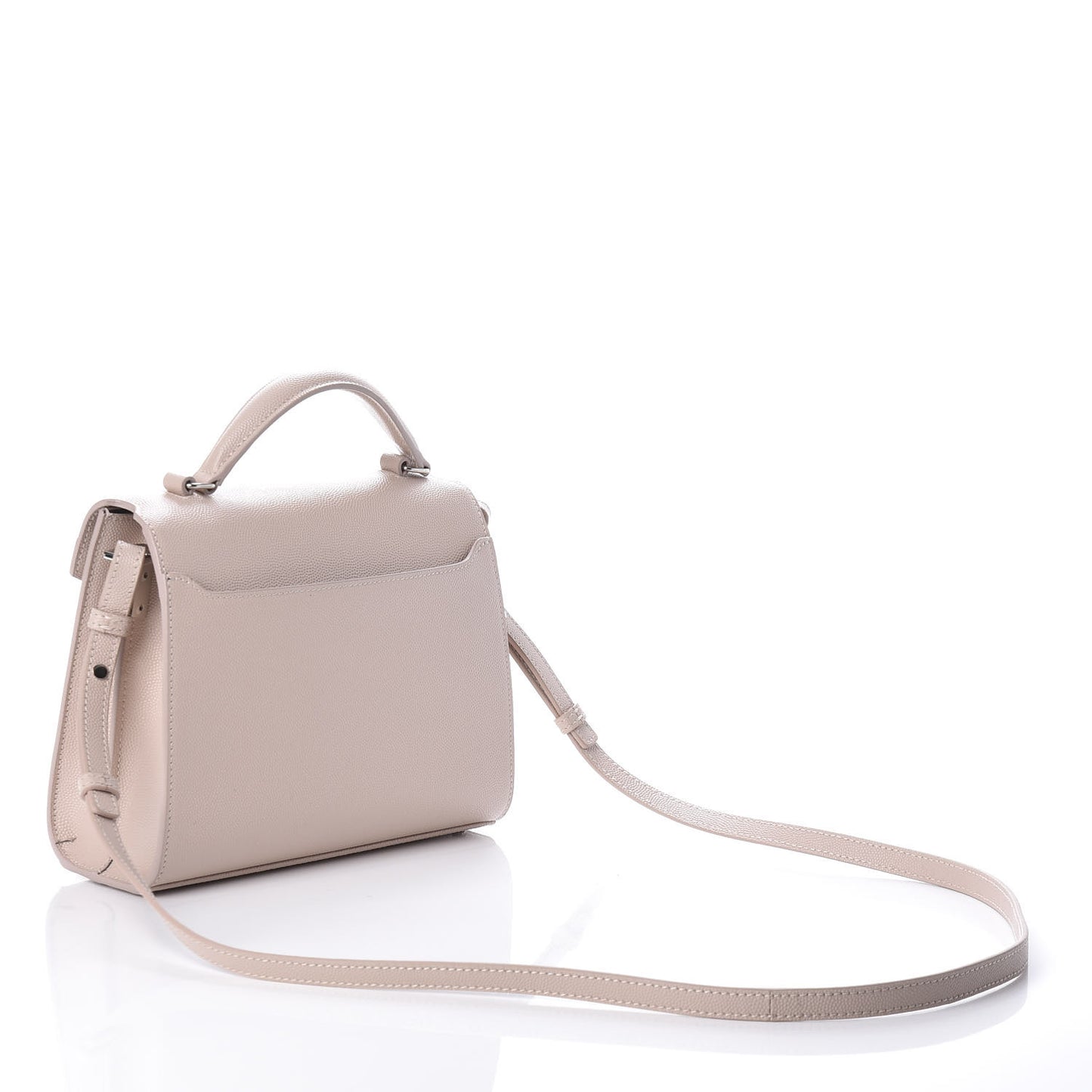 Grain de Poudre Mini Classic Monogram Cassandra Top Handle Marble Pink
