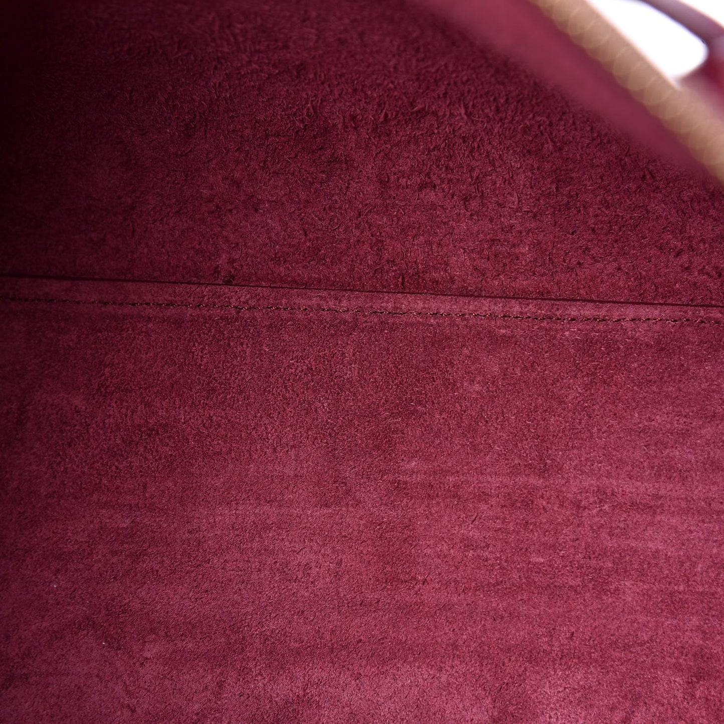 Baby Grained Calfskin Micro Belt Bag Plum